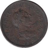 1807 PENNY F54 ( VF ) - PENNY - Cambridgeshire Coins