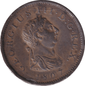 1807 PENNY ( GVF ) - PENNY - Cambridgeshire Coins