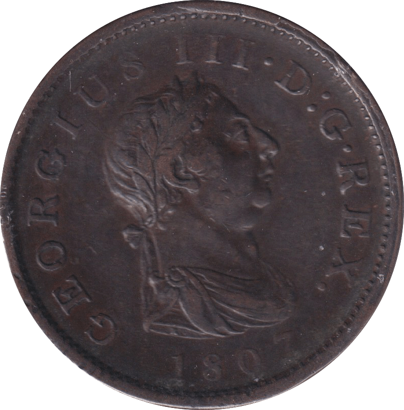 1807 PENNY ( VF ) - PENNY - Cambridgeshire Coins