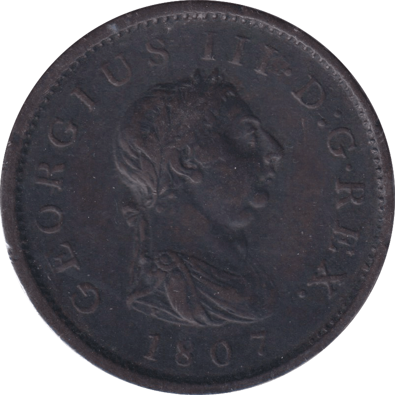 1807 PENNY ( VF ) - PENNY - Cambridgeshire Coins