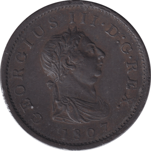 1807 PENNY ( VF ) - PENNY - Cambridgeshire Coins
