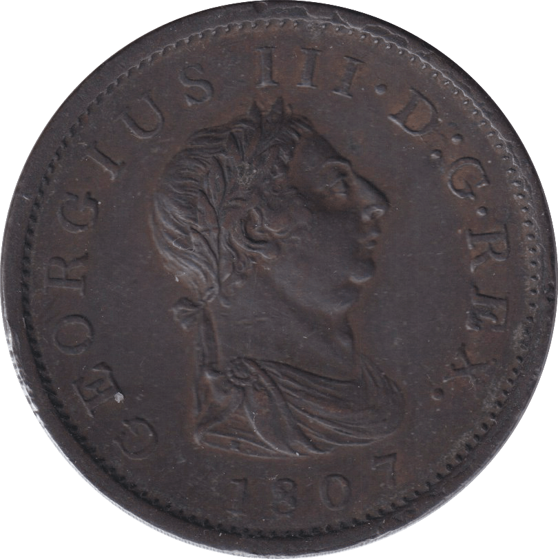 1807 PENNY ( VF ) - PENNY - Cambridgeshire Coins