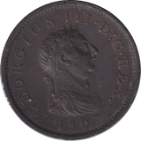 1807 PENNY ( VF ) - PENNY - Cambridgeshire Coins