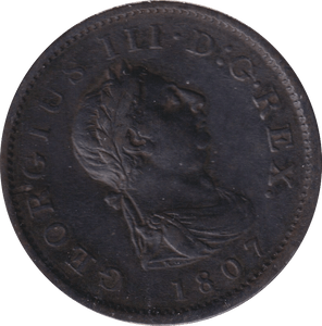 1807 PENNY ( VF ) - PENNY - Cambridgeshire Coins