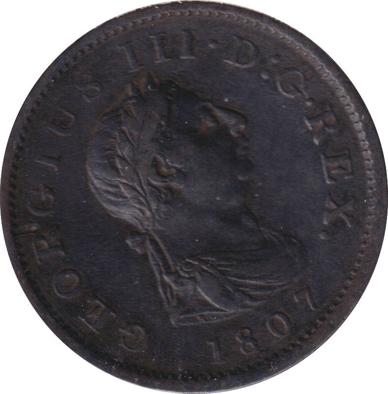 1807 PENNY ( VF ) - PENNY - Cambridgeshire Coins