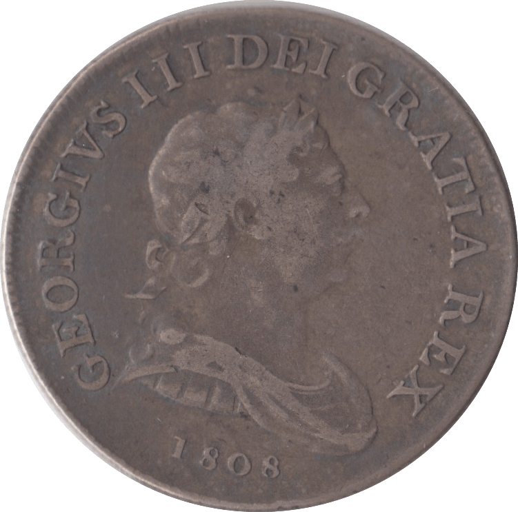 1808 SILVER BANK OF IRELAND TOKEN THIRTY PENCE GEORGE III - BANK TOKEN - Cambridgeshire Coins