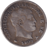 1809 FIVE SOLDI ITALY - WORLD COINS - Cambridgeshire Coins