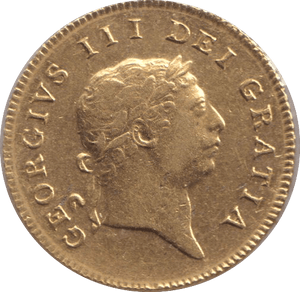 1809 GOLD HALF GUINEA ( GVF ) - GUINEAS - Cambridgeshire Coins