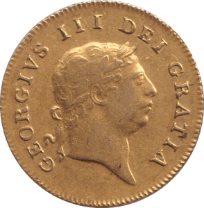 1809 GOLD HALF GUINEA ( GVF ) - GUINEAS - Cambridgeshire Coins