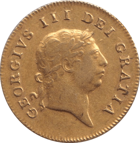 1809 GOLD HALF GUINEA ( GVF ) - GUINEAS - Cambridgeshire Coins