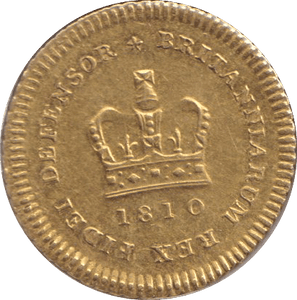 1810 GOLD THIRD GUINEA ( GVF ) - GUINEAS - Cambridgeshire Coins