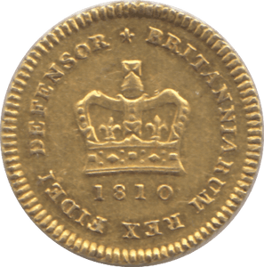 1810 GOLD THIRD GUNIEA ( GVF ) - GUINEAS - Cambridgeshire Coins