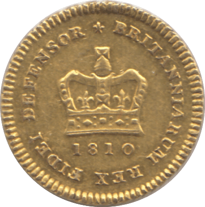 1810 GOLD THIRD GUNIEA ( GVF ) - GUINEAS - Cambridgeshire Coins