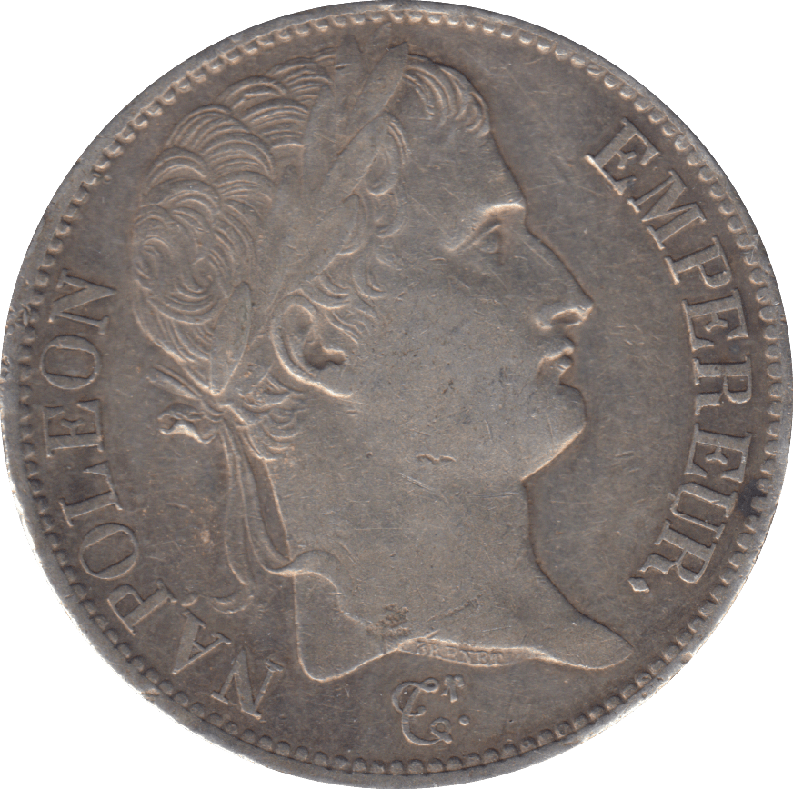 1810 SILVER 5 FRANC FRANCE - SILVER WORLD COINS - Cambridgeshire Coins