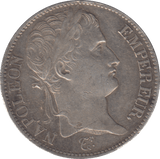 1810 SILVER 5 FRANC FRANCE - SILVER WORLD COINS - Cambridgeshire Coins