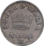 1811 5 SOLDI ITALY - WORLD COINS - Cambridgeshire Coins