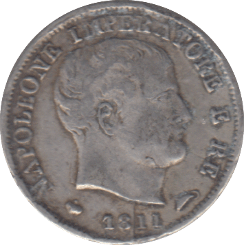 1811 5 SOLDI ITALY - WORLD COINS - Cambridgeshire Coins