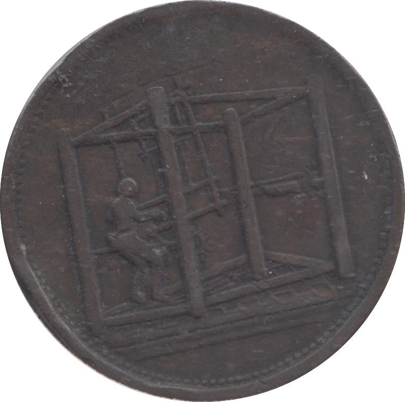 1811 BARNSLEY PENNY TOKEN - PENNY TOKEN - Cambridgeshire Coins