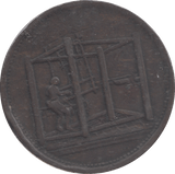 1811 BARNSLEY PENNY TOKEN - PENNY TOKEN - Cambridgeshire Coins