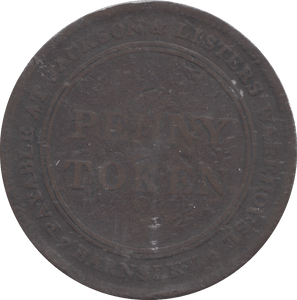 1811 BARNSLEY PENNY TOKEN - PENNY TOKEN - Cambridgeshire Coins