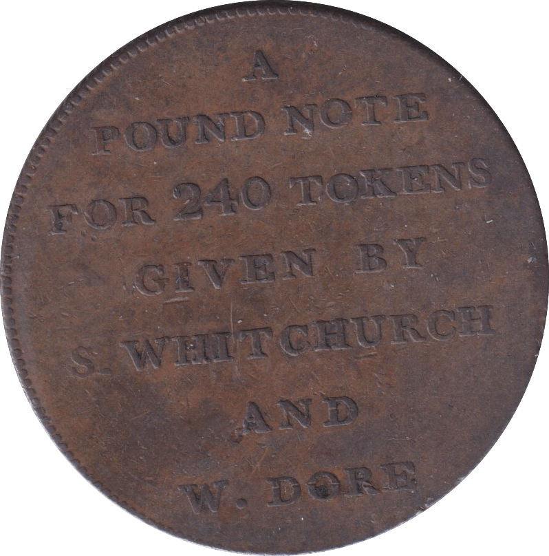 1811 BATH PENNY TOKEN - PENNY TOKEN - Cambridgeshire Coins