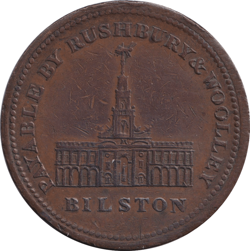 1811 BILSTON TWOPENCE TOKEN - OTHER TOKENS - Cambridgeshire Coins