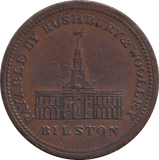 1811 BILSTON TWOPENCE TOKEN - OTHER TOKENS - Cambridgeshire Coins
