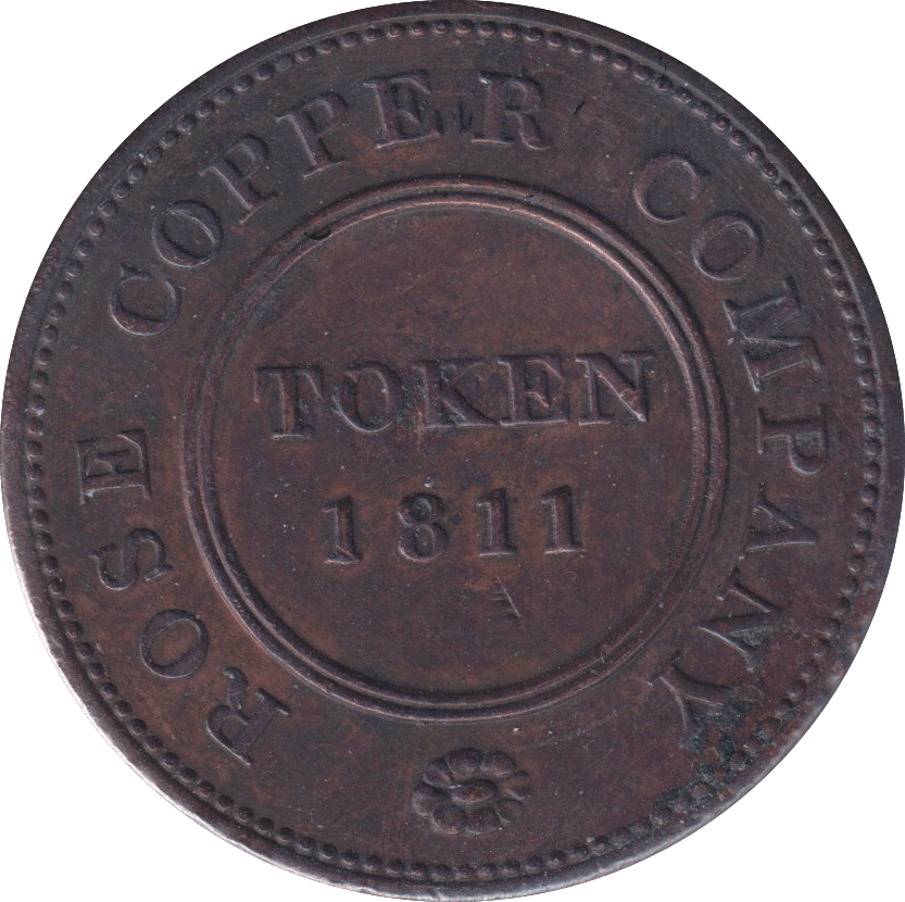 1811 BIRMINGHAM PENNY TOKEN - PENNY TOKEN - Cambridgeshire Coins
