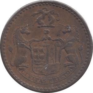 1811 BRISTOL PENNY TOKEN - PENNY TOKEN - Cambridgeshire Coins