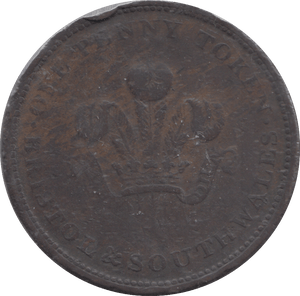 1811 BRISTOL PENNY TOKEN - PENNY TOKEN - Cambridgeshire Coins