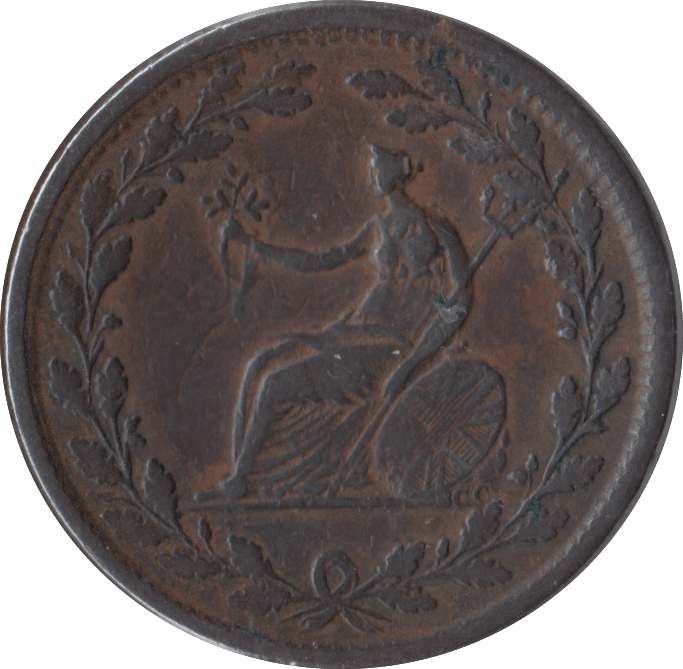 1811 BRITISH COPPER CO. HALFPENNY TOKEN - HALFPENNY TOKENS - Cambridgeshire Coins