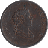 1811 BRITISH COPPER CO. HALFPENNY TOKEN - HALFPENNY TOKENS - Cambridgeshire Coins