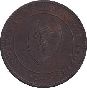 1811 HALFPENNY TOKEN WORCESTER - HALFPENNY TOKEN - Cambridgeshire Coins