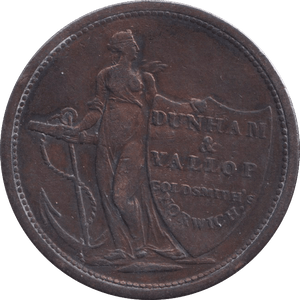 1811 NORWICH HALFPENNY TOKEN - HALFPENNY TOKEN - Cambridgeshire Coins