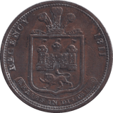 1811 NORWICH HALFPENNY TOKEN - HALFPENNY TOKEN - Cambridgeshire Coins