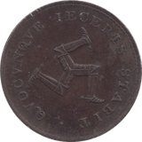 1811 PENNY BANK TOKEN ISLE OF MAN - BANK TOKEN - Cambridgeshire Coins