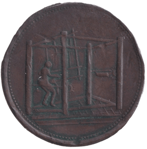 1811 PENNY TOKEN BARNSLEY - PENNY TOKEN - Cambridgeshire Coins