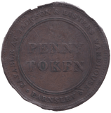 1811 PENNY TOKEN BARNSLEY - PENNY TOKEN - Cambridgeshire Coins