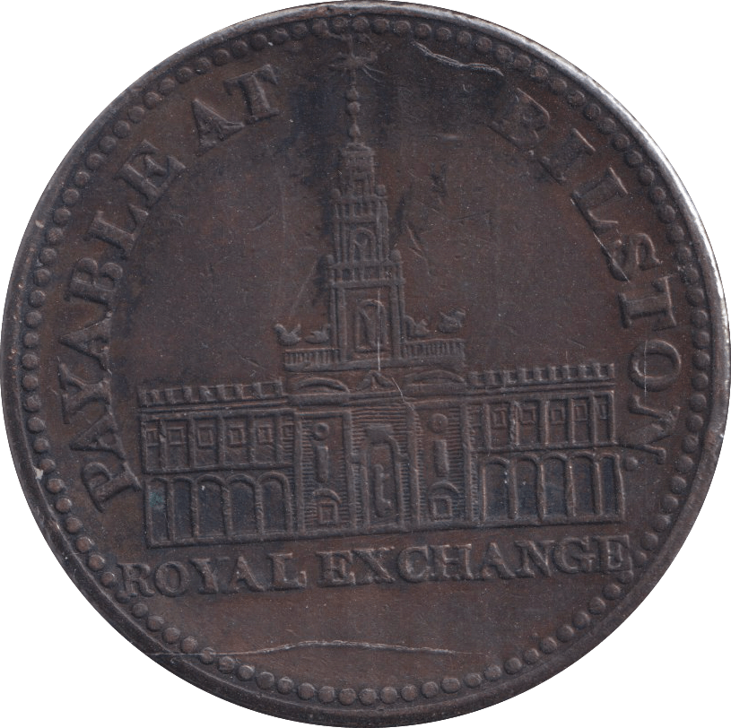 1811 PENNY TOKEN BILSTON - PENNY TOKEN - Cambridgeshire Coins