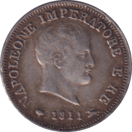 1811 TEN SOLDI NAPOLEON MILAN - WORLD COINS - Cambridgeshire Coins