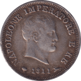 1811 TEN SOLDI NAPOLEON MILAN - WORLD COINS - Cambridgeshire Coins