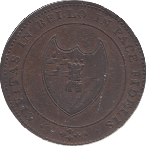 1811 WORCESTER PENNY TOKEN - HALFPENNY TOKEN - Cambridgeshire Coins