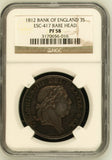 1812 BANK OF ENGLAND THREE SHILLINGS TOKEN (NGC) PF 58 - NGC OTHER COINS - Cambridgeshire Coins