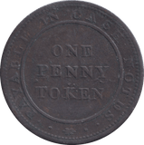 1812 BIRMINGHAM PENNY TOKEN - PENNY TOKEN - Cambridgeshire Coins