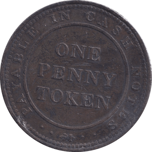 1812 BIRMINGHAM PENNY TOKEN - PENNY TOKEN - Cambridgeshire Coins