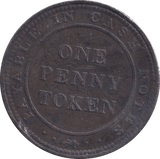 1812 BIRMINGHAM PENNY TOKEN - PENNY TOKEN - Cambridgeshire Coins