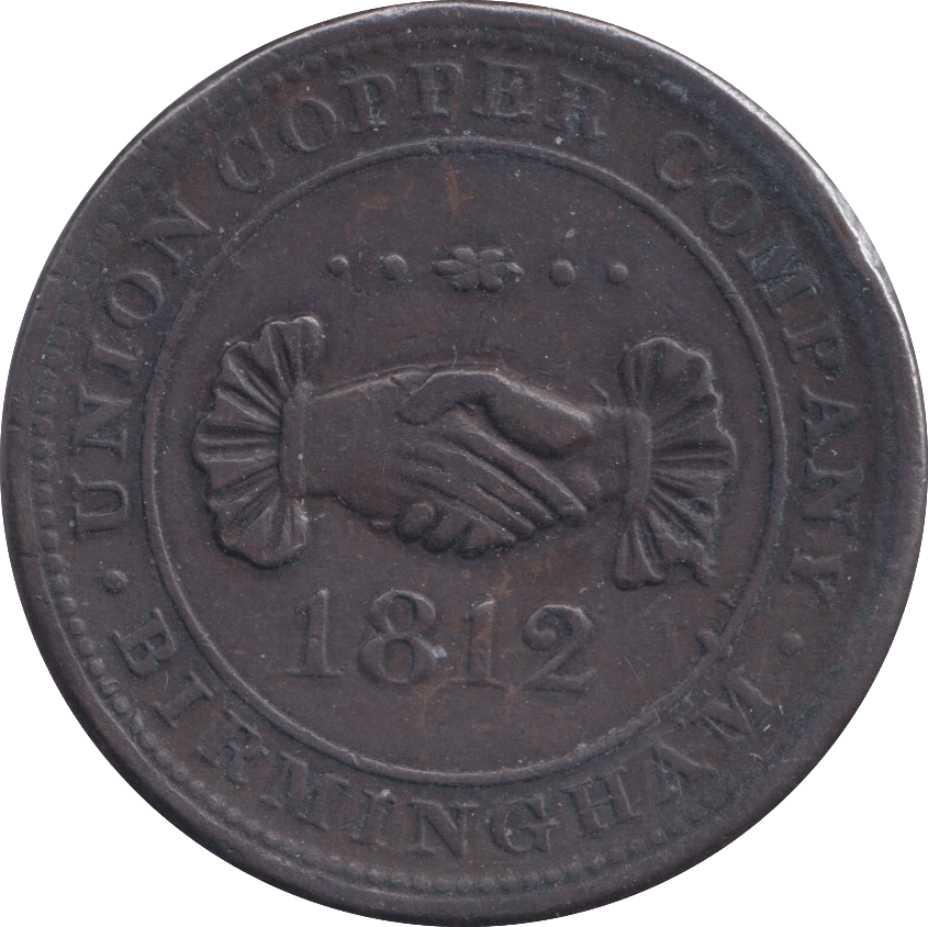1812 BIRMINGHAM PENNY TOKEN - PENNY TOKEN - Cambridgeshire Coins