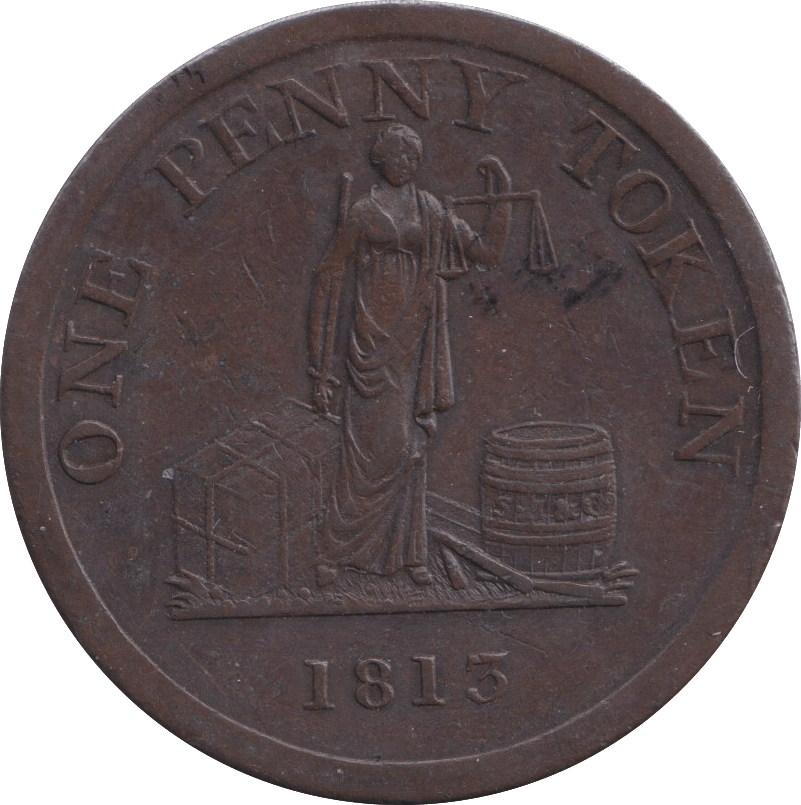 1812 GLASGOW PENNY TOKEN - PENNY TOKEN - Cambridgeshire Coins