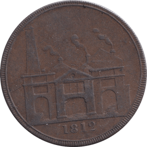 1812 HULL LEAD WORKS PENNY TOKEN - PENNY TOKEN - Cambridgeshire Coins