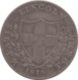 1812 LINCOLN SHILLING TOKEN - OTHER TOKENS - Cambridgeshire Coins